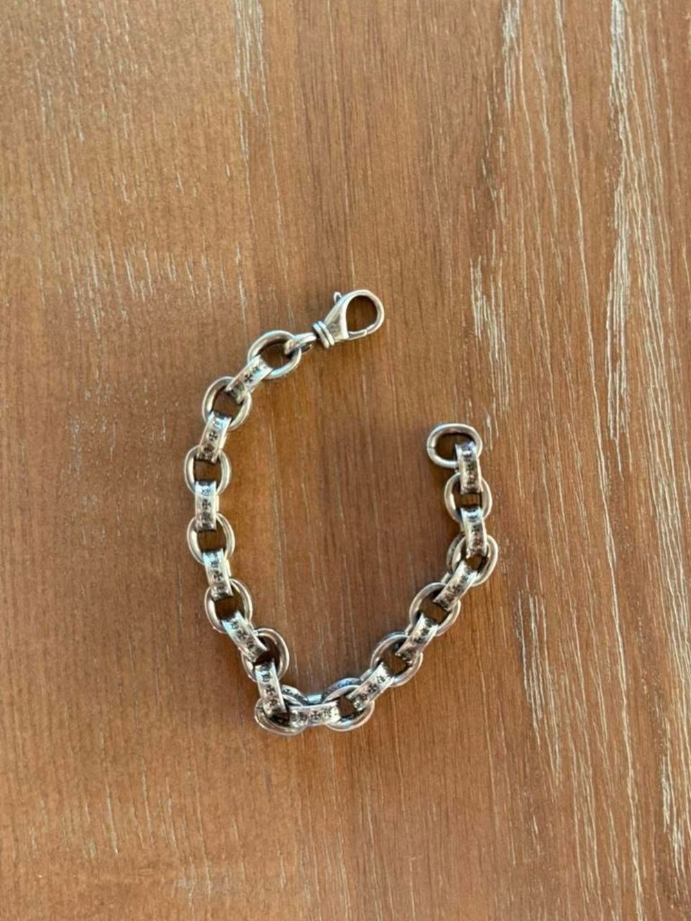 Silver Chain Link Bracelet